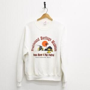 Vintage Prairieland Heritage Museum Illinois Sweatshirt XL